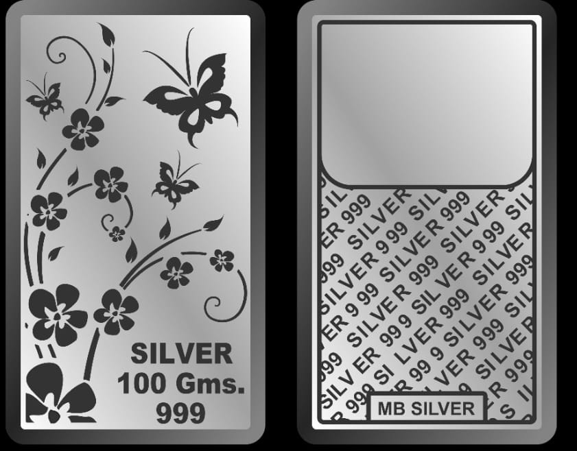 MB Mint 100g silver bar